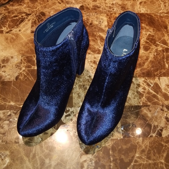 Liliana Shoes - NWT High Heel Fleece Boots Size 7
